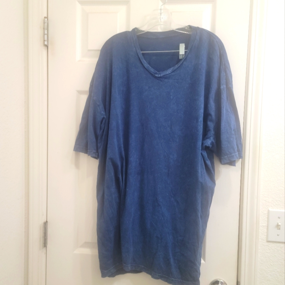 Blue Short Sleeve Shirt